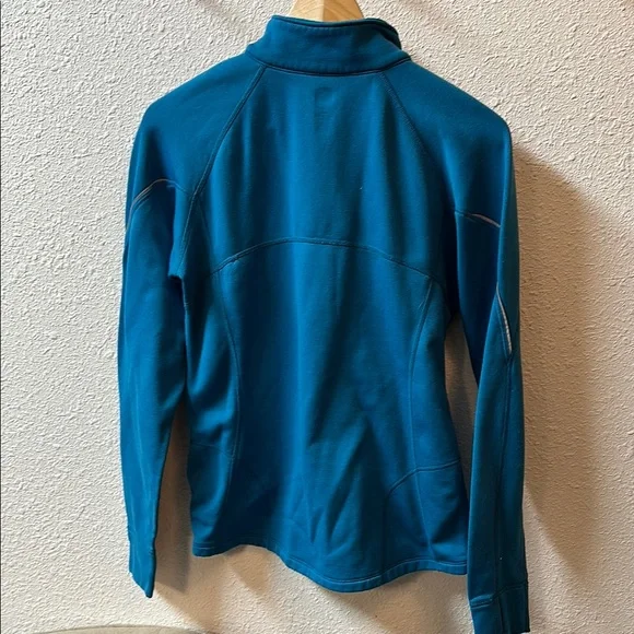 REI Teal Half-Zip Pullover - Picture 5 of 9